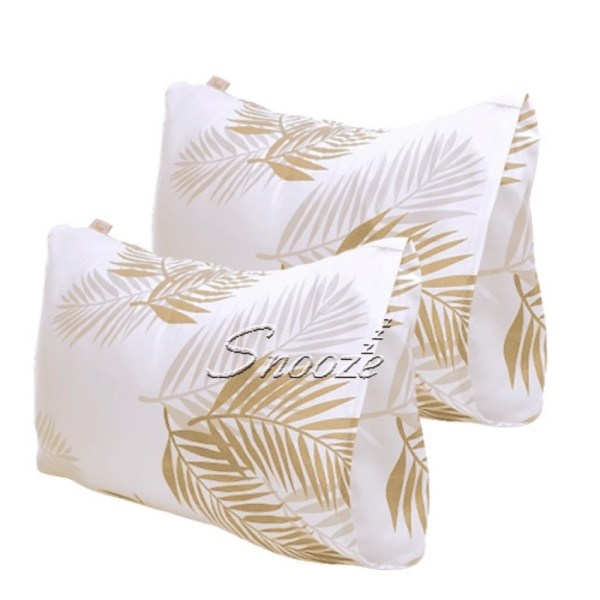 Snooze - Pillowcases , (Moca Tropical design) - Multiple sizes