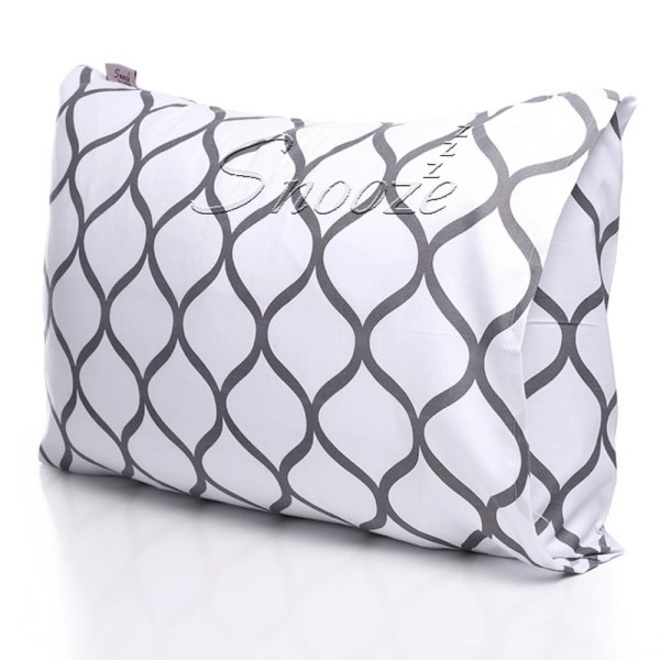 Snooze - Pillowcases (white waves design) - Multiple sizes