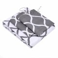 Snooze - Fitted Bed Sheet (white waves design) - Multiple sizes