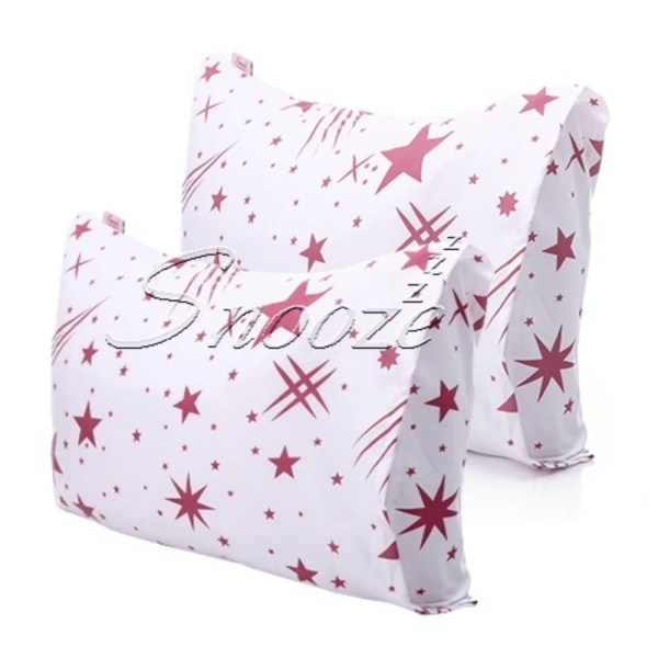 Snooze - Pillowcases , (Kashmir stars design) - Multiple sizes