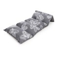 Snooze - Floor Foldable mattress (Gray tropical design)