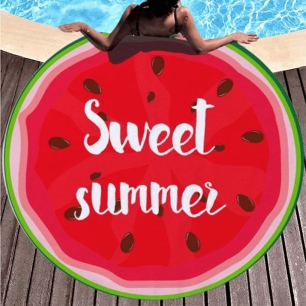 Snooze - Beach mat, watermelon design - Multiple sizes