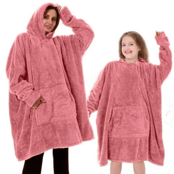 Snooze - Like Mom Like Daughter set 2pcs, Oversized Wearable Blanket with Hodi - Multiple colors
