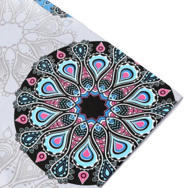 Snooze - Flat Bed Sheet ( Motifs Circles design ) - Multiple sizes