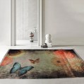 Snooze - Carpet protector (dark butterfly design) 200 * 300 cm