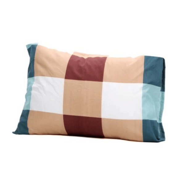 Snooze - Pillowcases ( brown caro design) - Multiple sizes