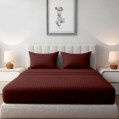 Snooze - Striped Fitted Bed Sheet set - Multiple sizes - Multiple colors