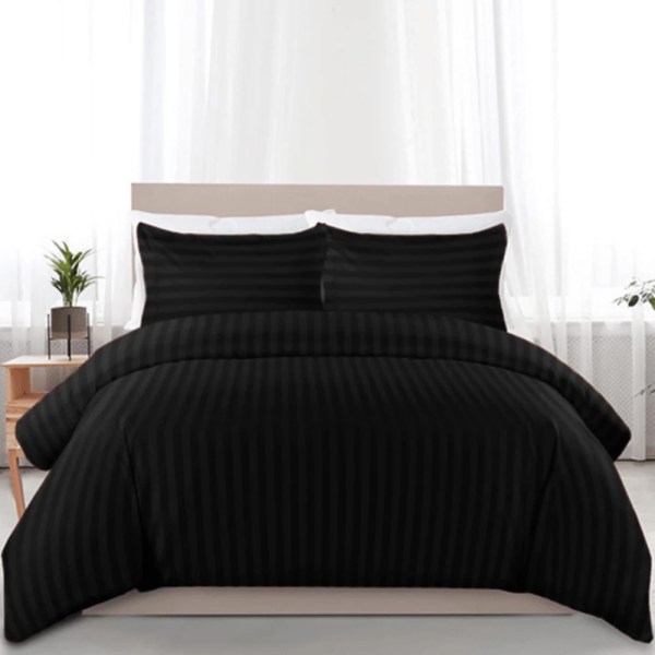 Snooze - Striped Quilt cover with zipper - Multiple sizes - Multiple colors