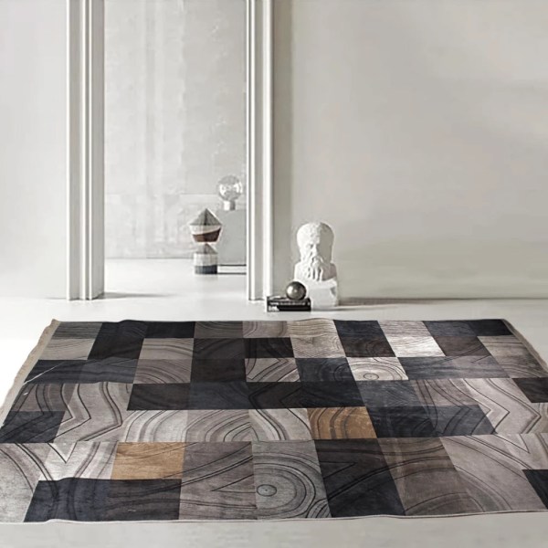 Snooze - Carpet protector (dark casual design) 160 * 250 cm
