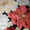 Snooze - Carpet protector (dark Flowey design) 160 * 250 cm