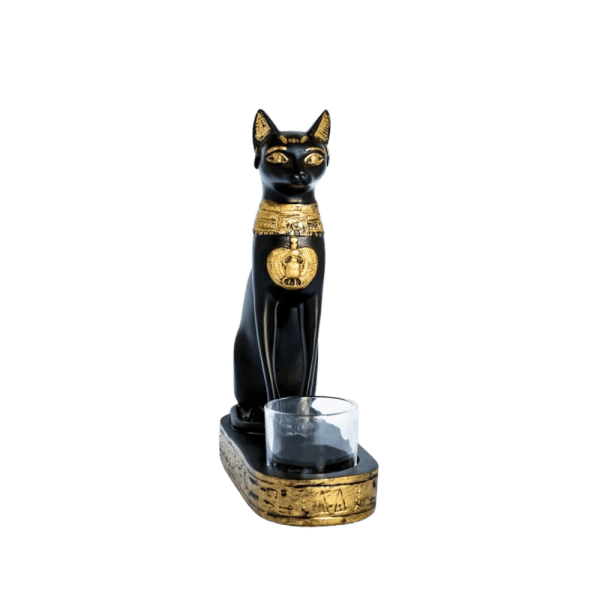 egypt online bazar - Cat Bastet as a tea light