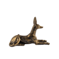 egypt online bazar - Anubis sitting bronze color - Multiple sizes