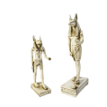 egypt online bazar - Anubis made of light stone, standing - Multiple sizes