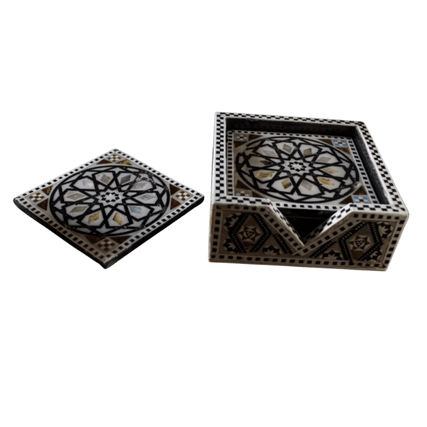 egypt online bazar - Mother of pearl coasters - Multiple shapes