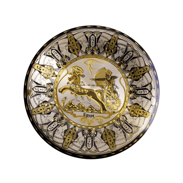 egypt online bazar - Ramses brass plate