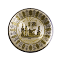 egypt online bazar - Nefertari brass plate