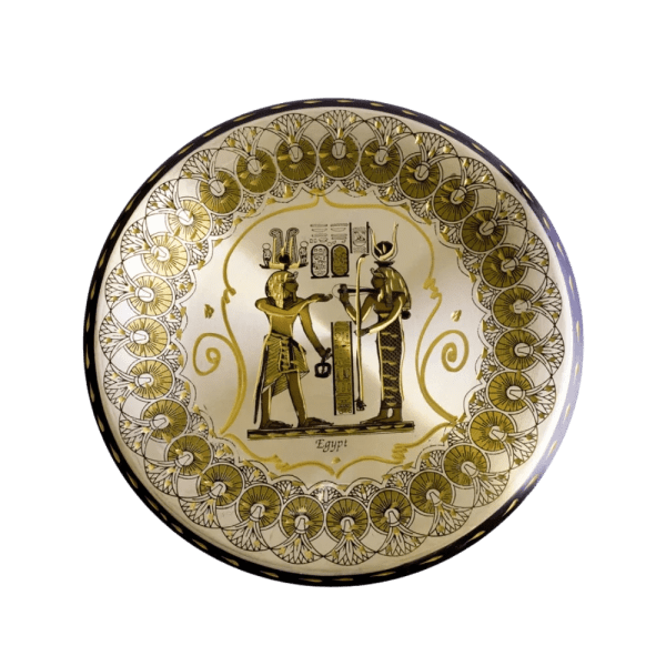 egypt online bazar - Brass plate Ramses / Hathor