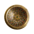 egypt online bazar - Brass plate Islam motive - colorfull copper