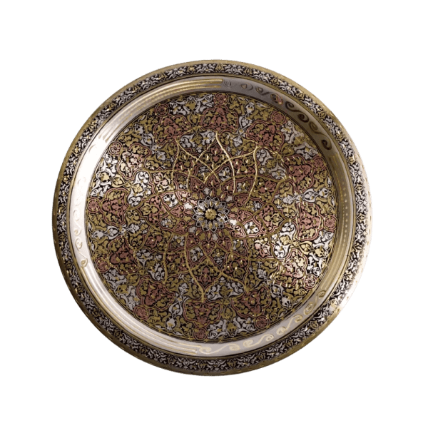 egypt online bazar - Brass plate Islam motive - reddish copper