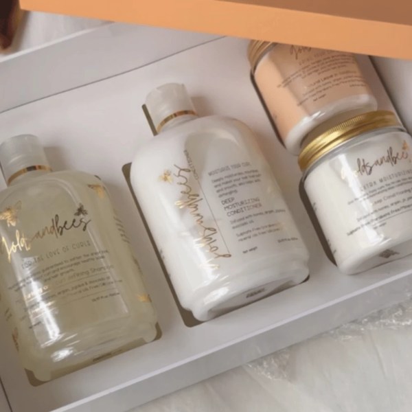 gold and bees - Box Set of our 4 Honey Infused hair products
