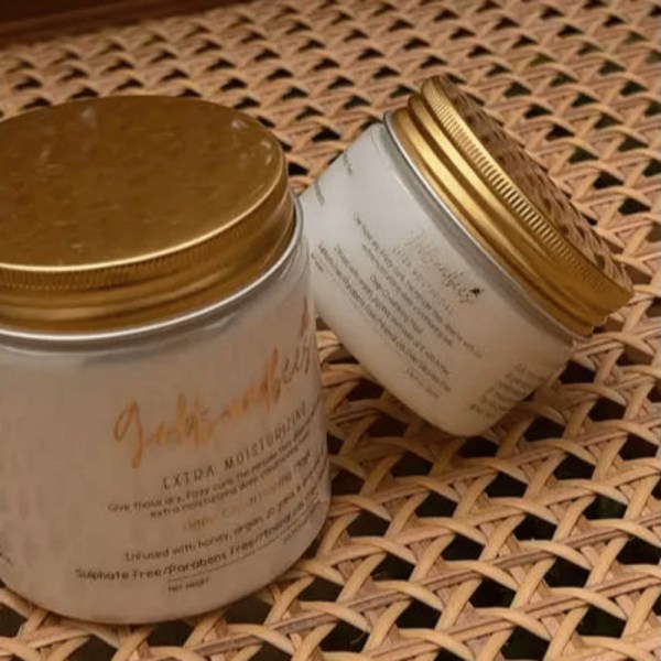 gold and bees - Honey Infused Hair Mask-mini/travel size