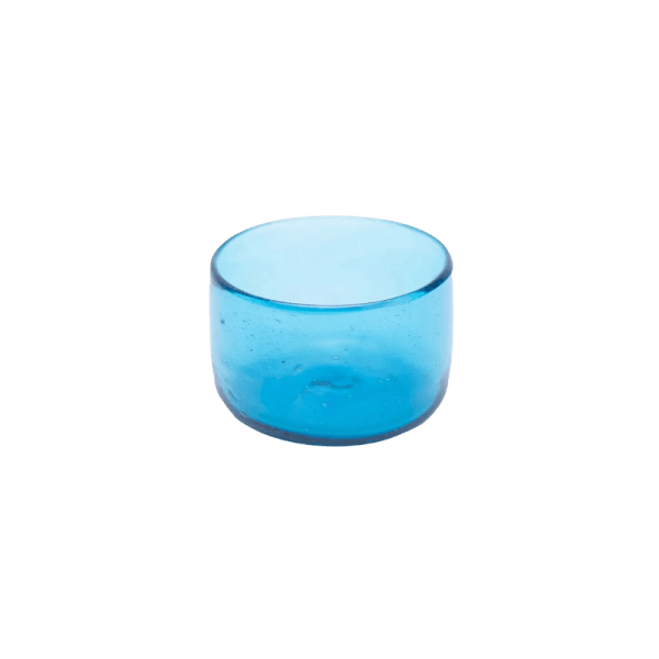 kiliim – Recycled Glass Bowl - Multiple Color - One Size 9 cm diameter × 5 cm height