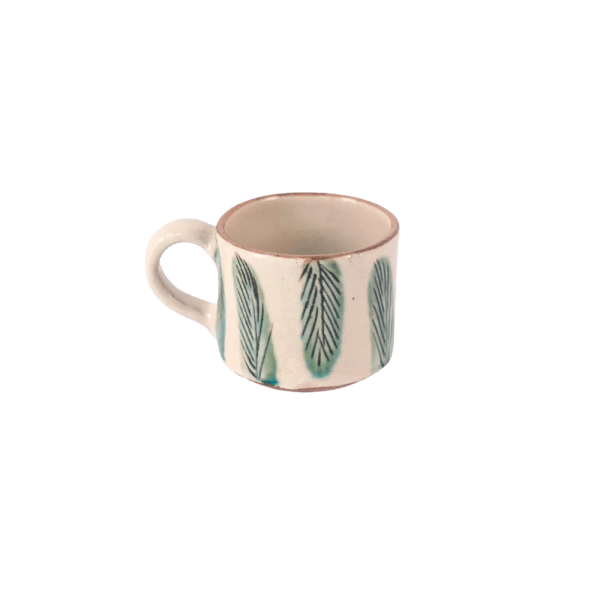 kiliim – Short Fronds Mug - One Color - One Size Diameter 9.5 cm × Height 8.5 cm