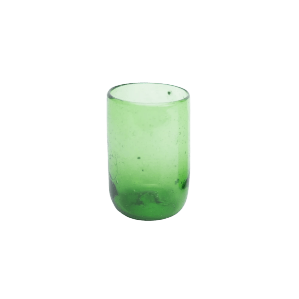 kiliim – Straight Recycled Glass Cup - Multiple Color - One Size Diameter: 7 cm × Height: 10 cm