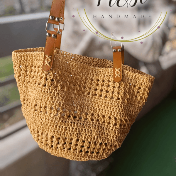 M&H - Handmade Raffia Bag