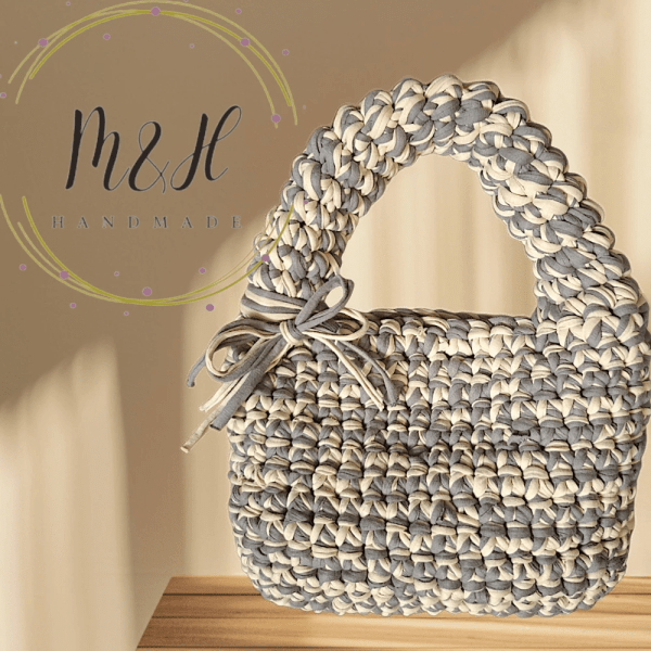 M&H - Trendy handmade crochet handbag