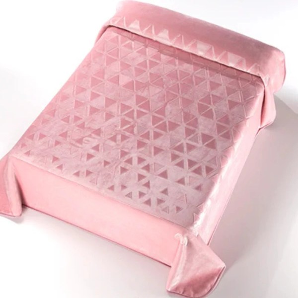 Casa Mora GOLD two Ply Blanket Model H84 ,85% Acrylic /15% Polyester ,Multicolor ,one Size (220×240)