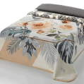 Casa Mora IBIZA Blanket Model G18 (the packaging contains 2 pieces) , 100% Polyester , multi color ,one Size ( 160×220)