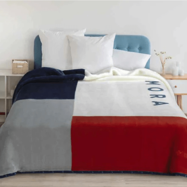 Casa Mora GOLD Blanket Model K59 , 85% Acrylic /15% Polyester , Multicolor ,one Size (220×240)