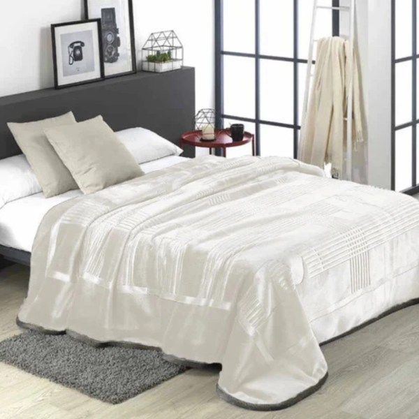 Casa Mora ENGRAVED Blanket Model L77 , 85% Acrylic /15% Polyester , Multicolor ,one Size (220×240)