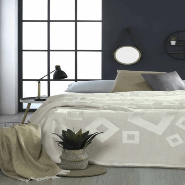 Casa Mora ALASKA Blanket Model 758 , 85% Acrylic /15% Polyester ,Multicolor ,one Size (220×240)