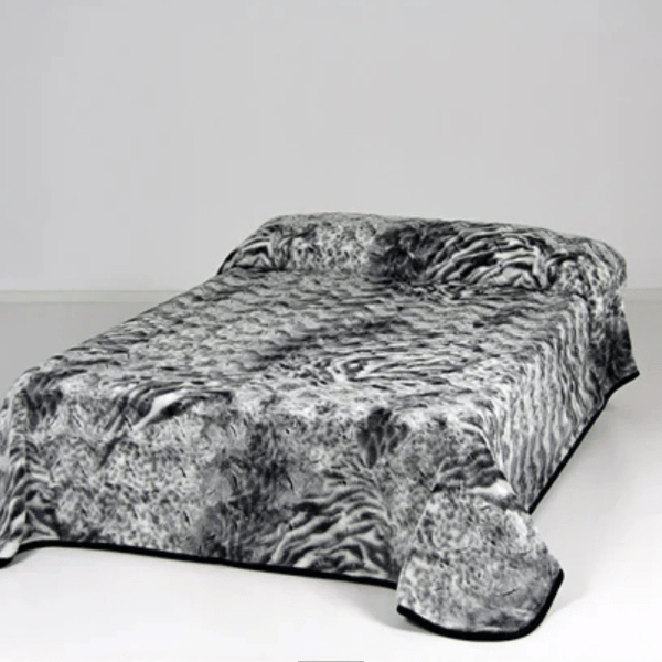 Casa Mora 3D PASARELLA Blanket Model M58 , 85% Acrylic /15% Polyester ,Multicolor ,one Size (220×240)