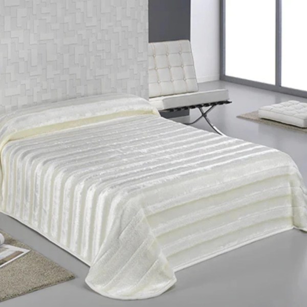 Casa Mora ETERNITY Blanket Plain Model J29 240*260 , 85% Acrylic /15% Polyester ,Multicolor ,one Size (240x260 )