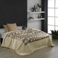Casa Mora PELUXE Blanket Model I85 , 85% Acrylic /15% Polyester ,Multicolor ,one Size (220×240)