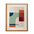 kiliim – Temple Framed Artwork - Multiple Color - One Size 30×40 cm.