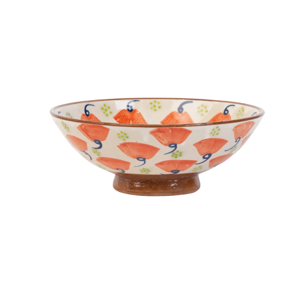 kiliim – Red Rose Bowl - One Size 16.5 cm × Height 5.5 cm
