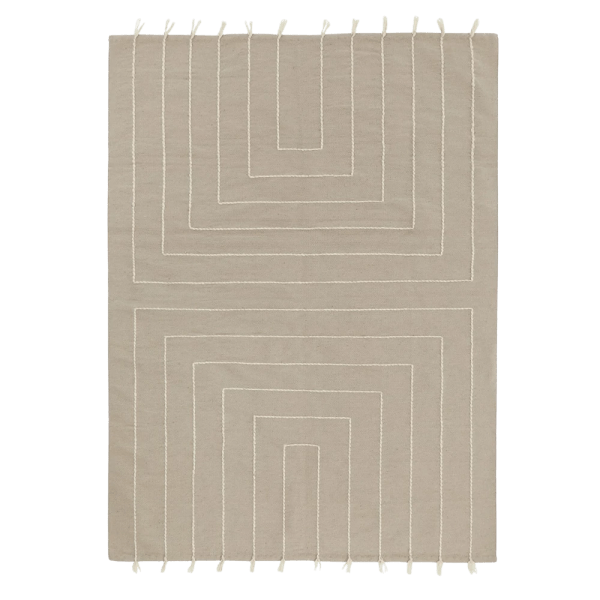 kiliim – Ridge Rug - One  Color - Multiple Size