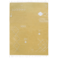 kiliim – Yellow Scattered Stitch Rug - Multiple Color - Multiple Size