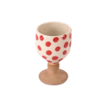 kiliim – Red Dotted Goblet - One Size 8 cm × Height 12 cm