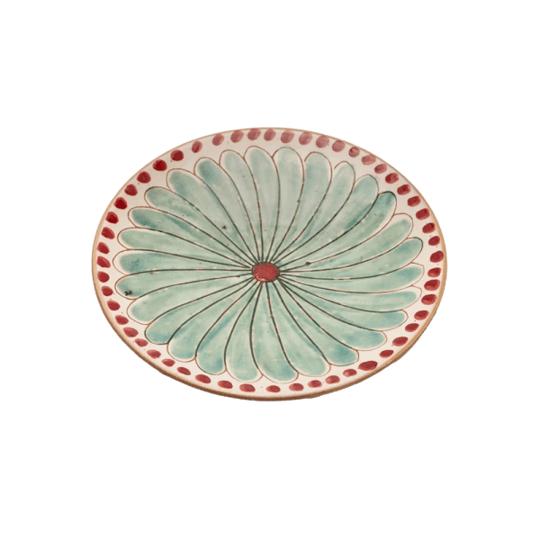 kiliim – Red Daisy Plate - One Color - One Size 20.5 cm × Height 2.5 cm