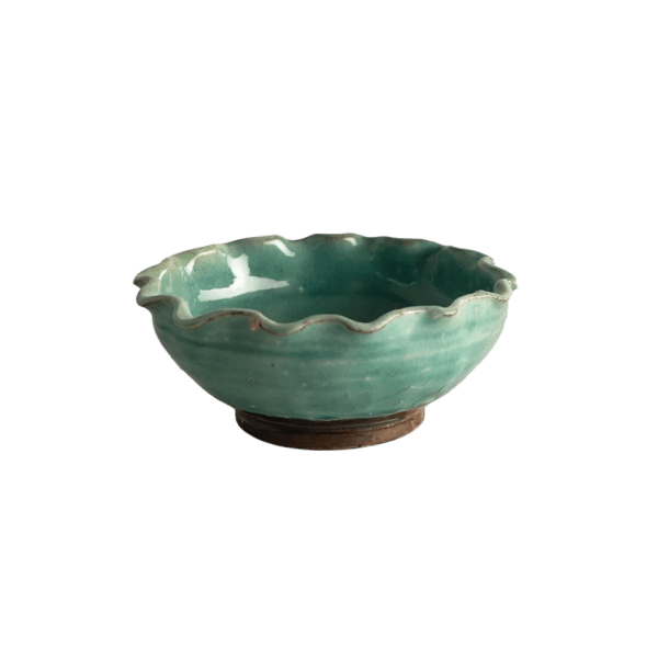 kiliim – Scalloped Mini Plate - One Color - One Size 13.5 cm × 2.5 cm