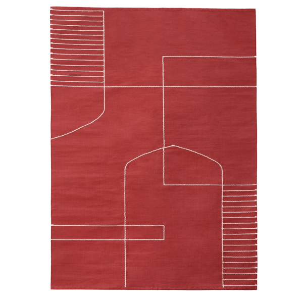 kiliim – Solid Temple Rug - Multiple Color - Multiple Size