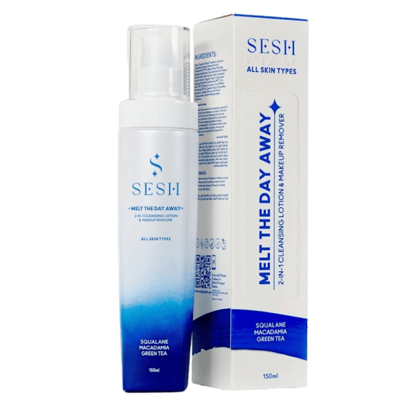 SESH - Melt the Day away 2-in1 Cleansing Lotion & Makeup remover - 150 ml