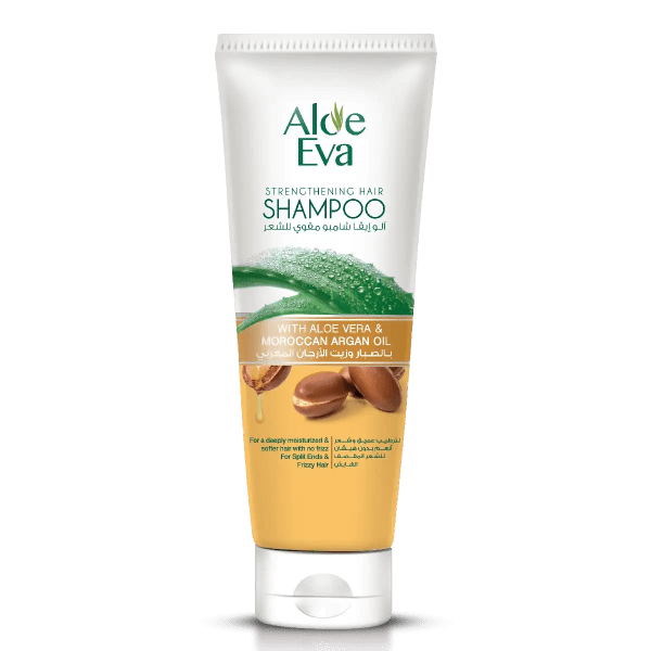 Eva Aloe Eva Strengthening Hair Shampoo With Aloe Vera & Moroccan Argan Oil 230 ml