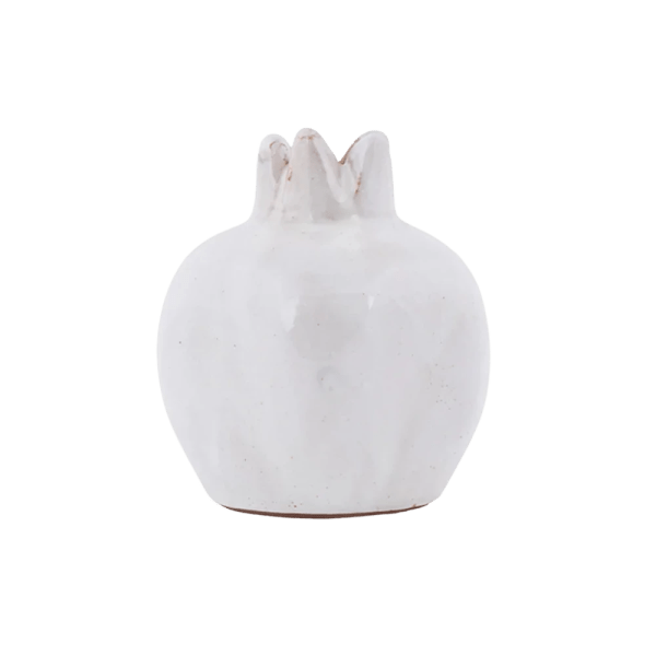 kiliim – Pomegranate Recycled Glass Candle Holder - One Size 8 cm diameter × 9 cm height