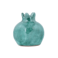 kiliim – Pomegranate Recycled Glass Candle Holder - One Size 8 cm diameter × 9 cm height